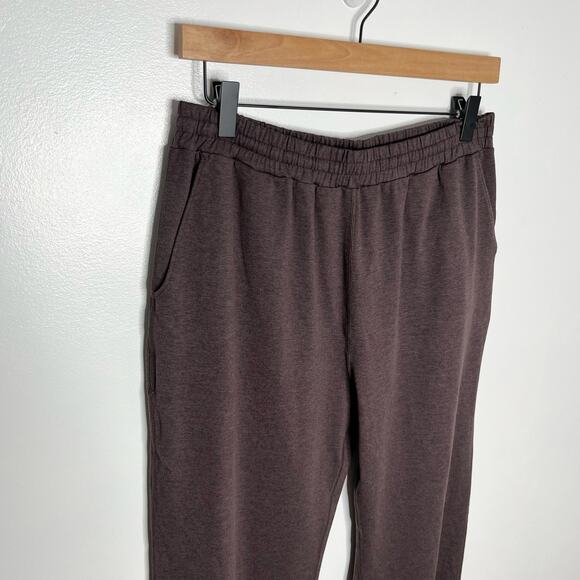 Vuori Boyfriend Jogger Pants Womens Medium Brown Pockets Loungewear Casual - Picture 4 of 11